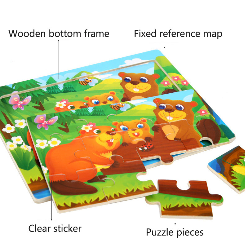 WoodlandWonders | Stichsäge puzzle