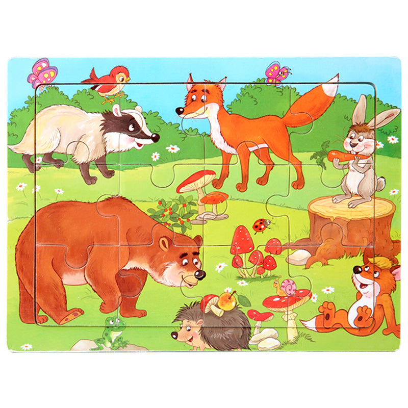 WoodlandWonders | Stichsäge puzzle