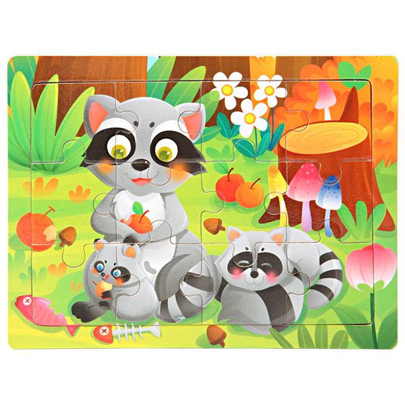 WoodlandWonders | Stichsäge puzzle