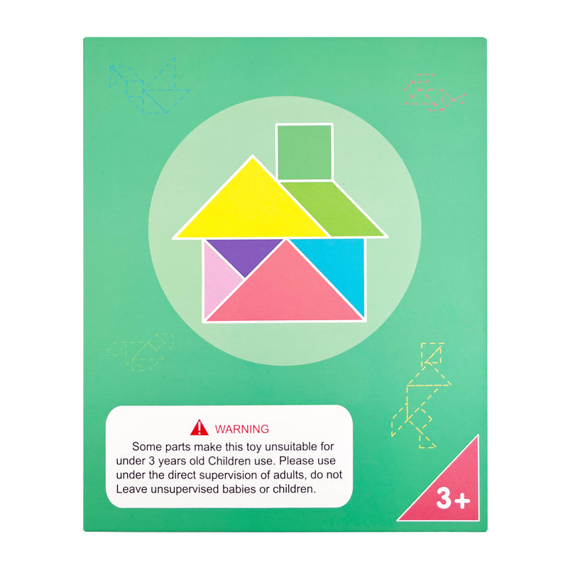 HexaSnaps |  3D Puzzle Tangram Puzzlebrett