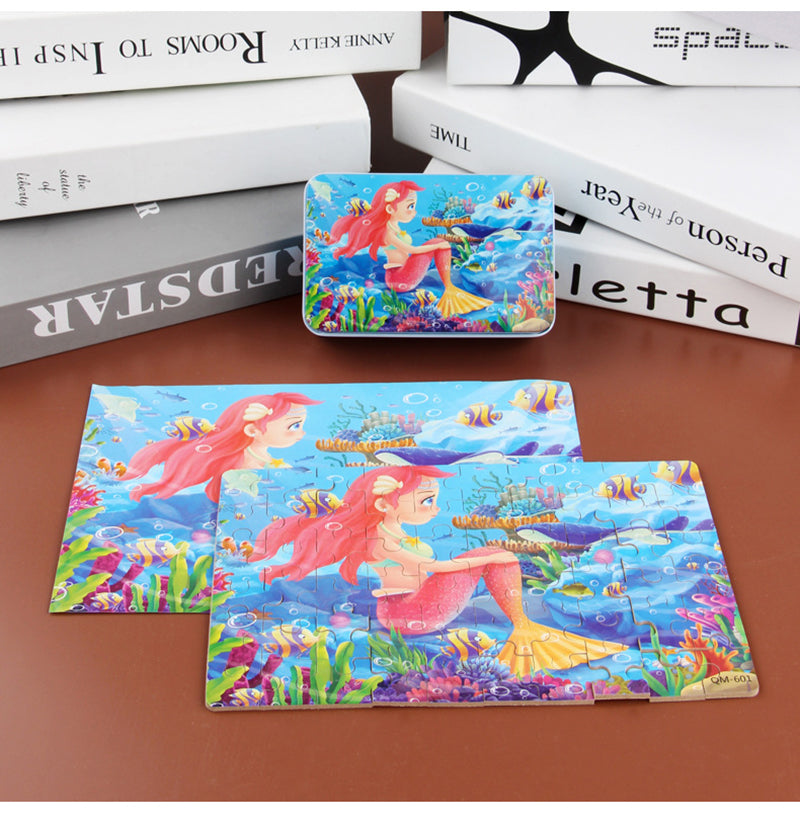 MermaidMagic | Meerjungfrau Holzpuzzle