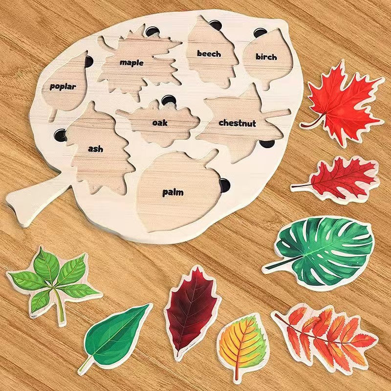 LeafArt | Hölzerne Pflanzen-Puzzlespiele