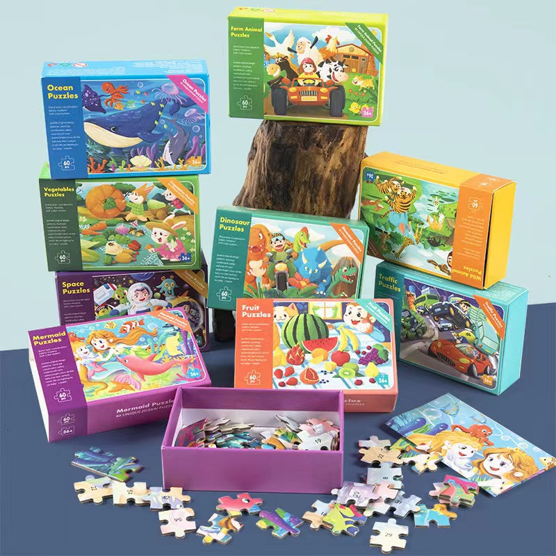 WorldWonders | Cartoon Puzzlespiel