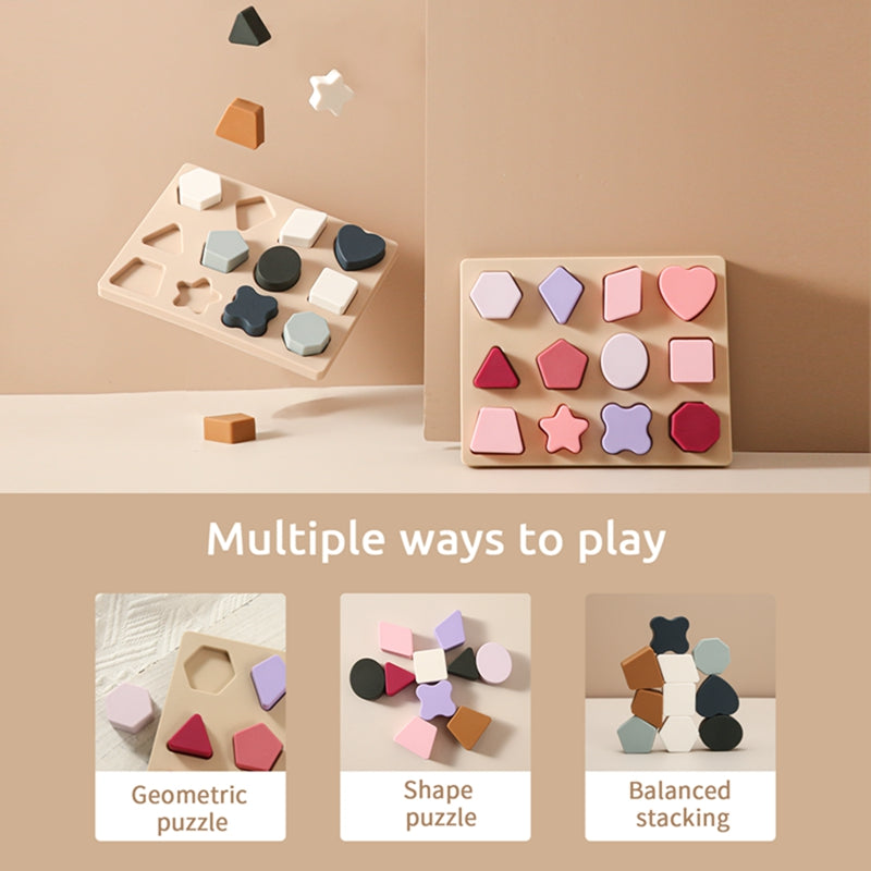 LearnStack | 3D Geometrisches Puzzle Stapelblöcke