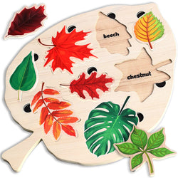 LeafArt | Hölzerne Pflanzen-Puzzlespiele