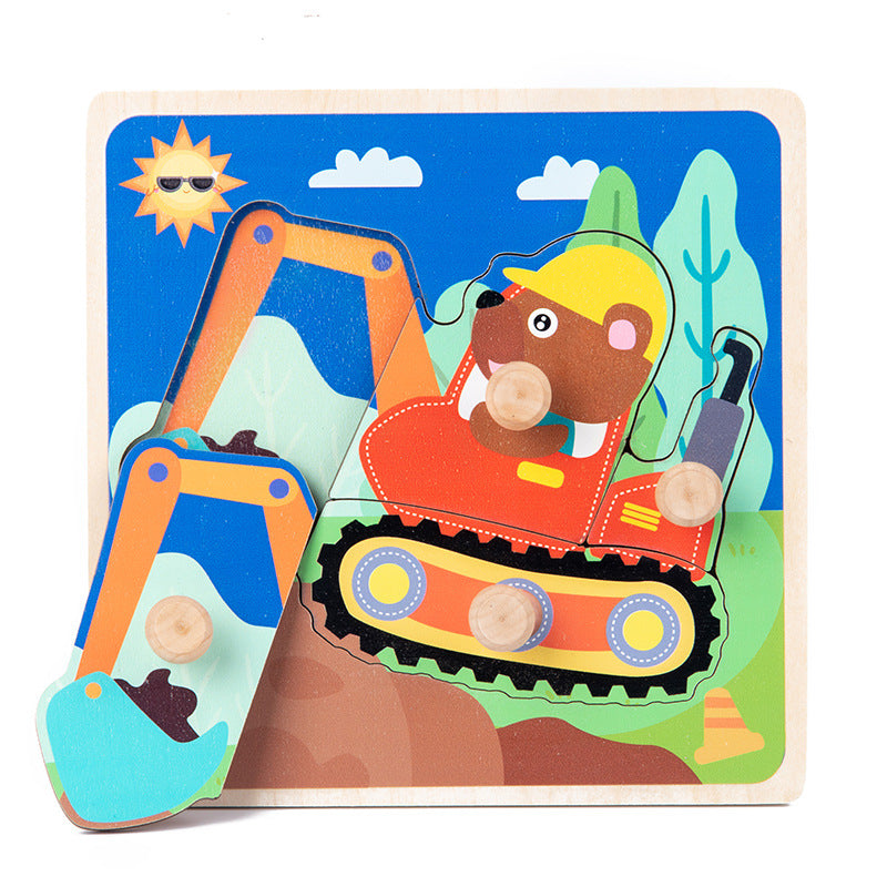 ToddlerTrinkets | Hölzerne Baby-Puzzles