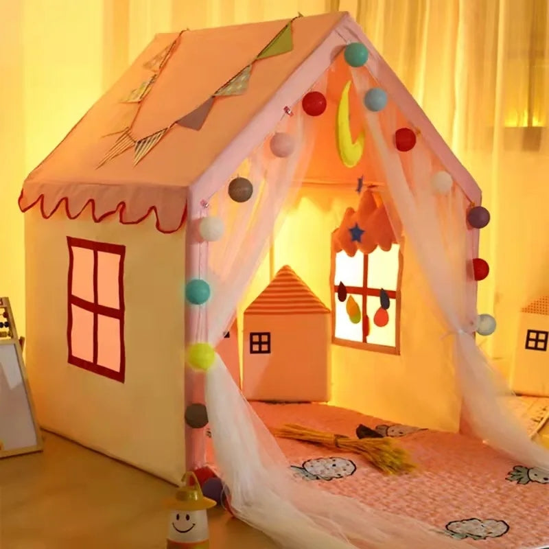 CozyCastle | Tragbares Babyspielhauszelt