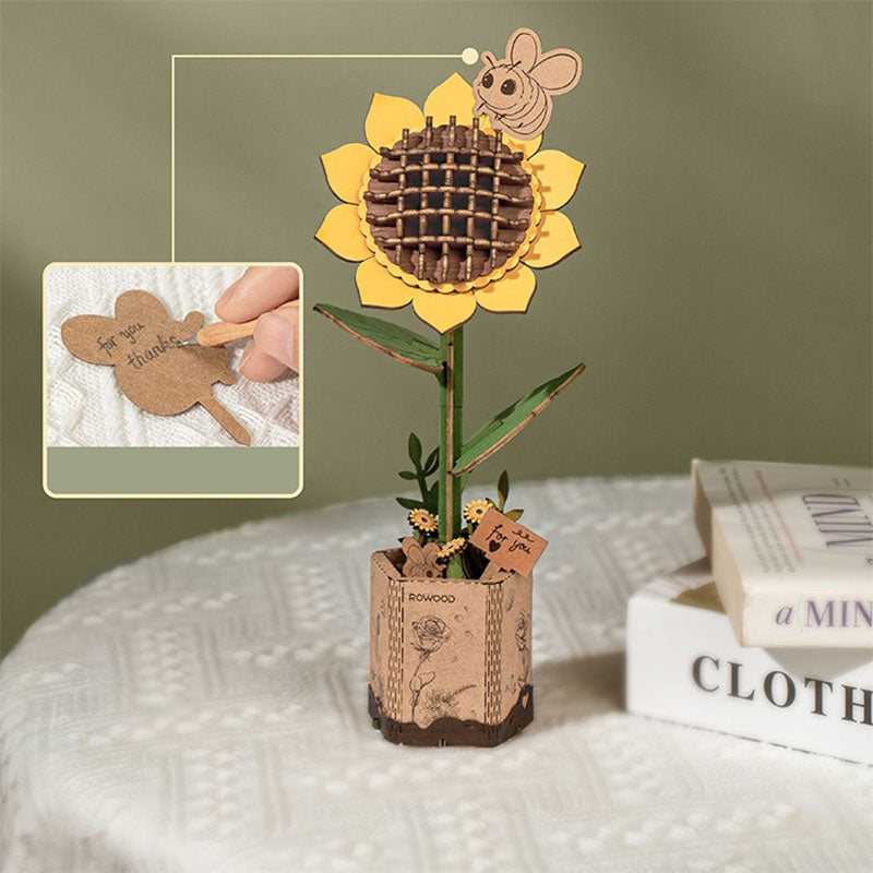 DreamBouquet | Blumenstrauß-Puzzle aus Holz