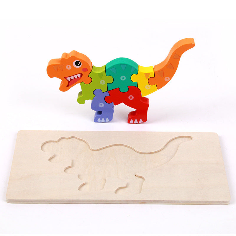 DinoSort | Holzpuzzle