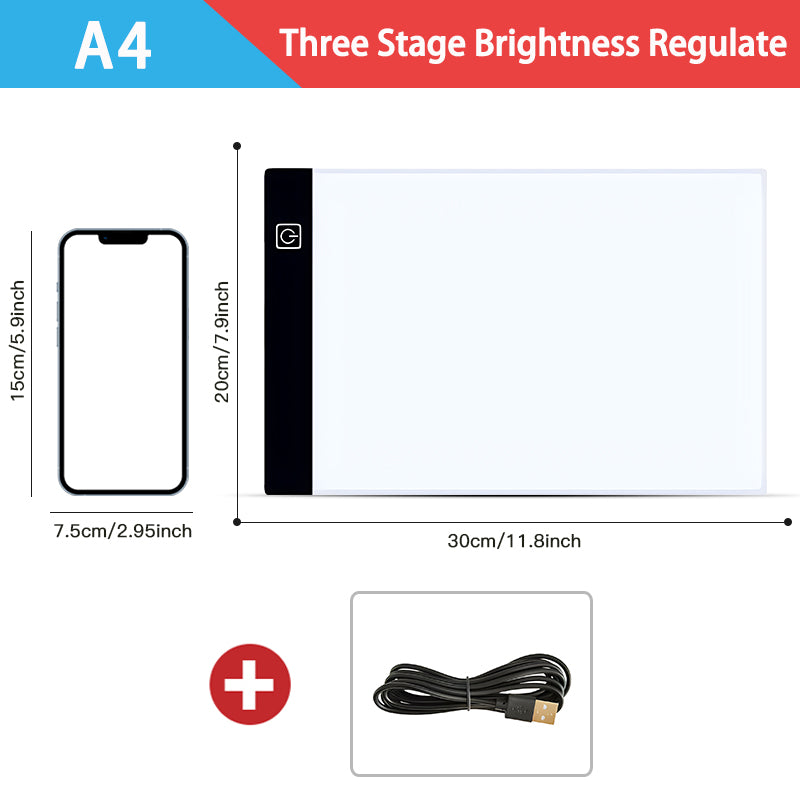 GlowPad | Led-Kopier-Malpad