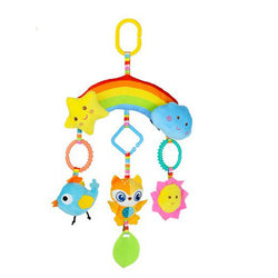 CribChimes | Regenbogen-Kinderwagen-Hängespielzeug