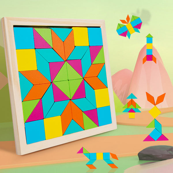 GeometricGems | Puzzle Geometrische Form