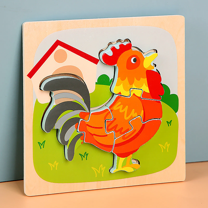 SmartyChick | 3D-Holzpuzzle Huhn