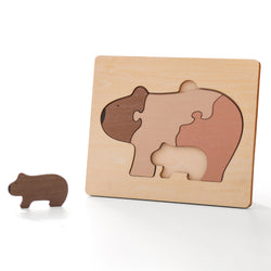 PolarCub | Tiere Holzpuzzle