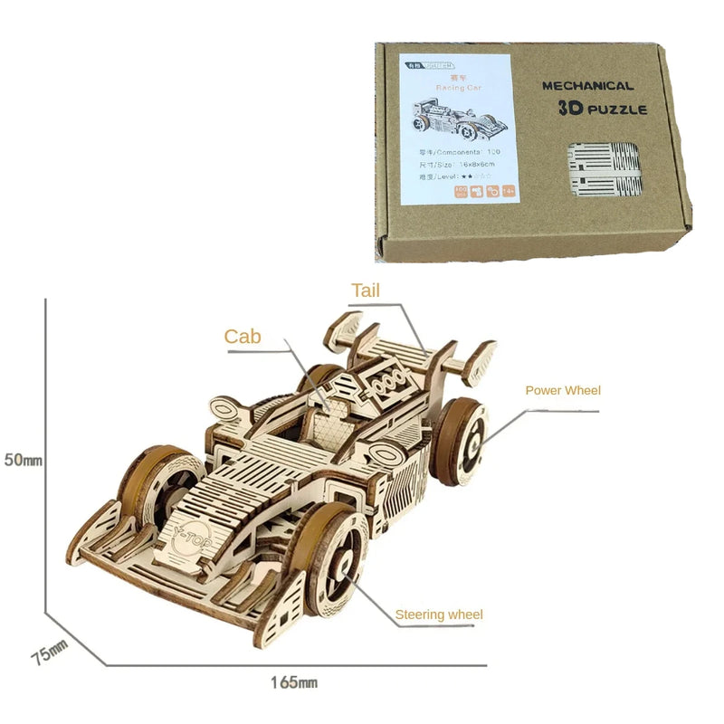 SpeedyWheels | Holzbau-Rennwagen