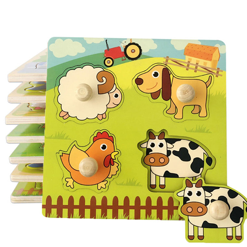 WoodenFarm | Baby-Puzzles