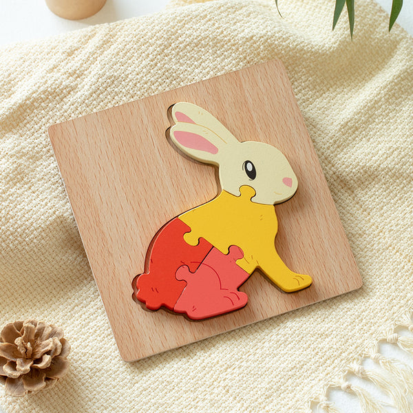 BunnyBlocks | 3D-Holzpuzzle Kaninchen