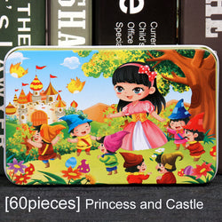 WhizKidCastle | Prinzessin und Schloss Holzpuzzle