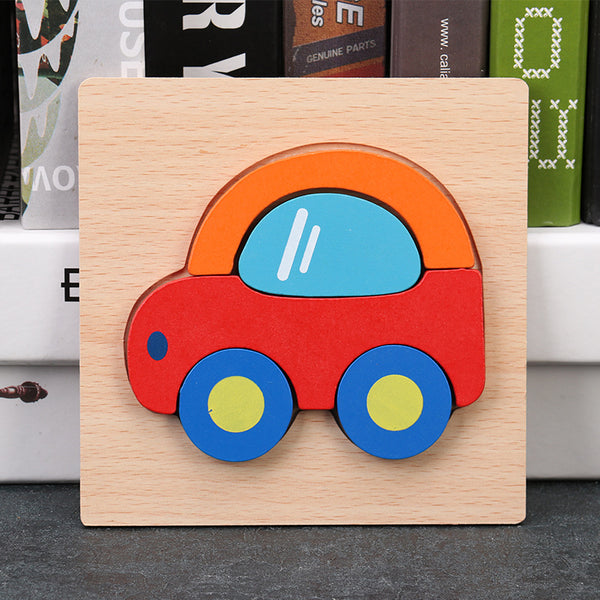 TinyCar | Pädagogische 3dHolzpuzzles