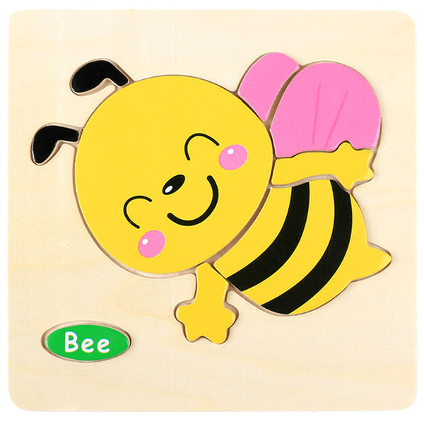 BeeBuzz | 3D-Holzpuzzle Spielzeug